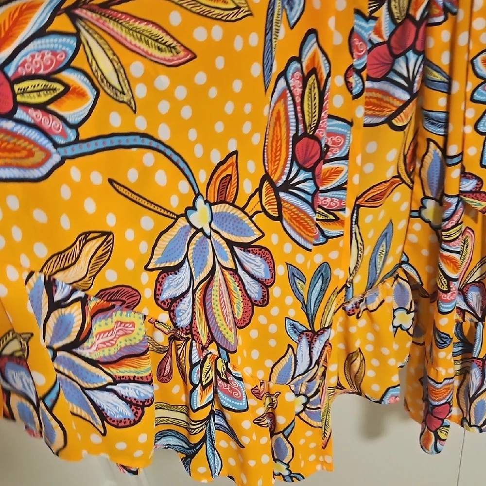 Tabitha Brown X Target Floral Maxi Robe/Cover Up Xl - Picture 7 of 7